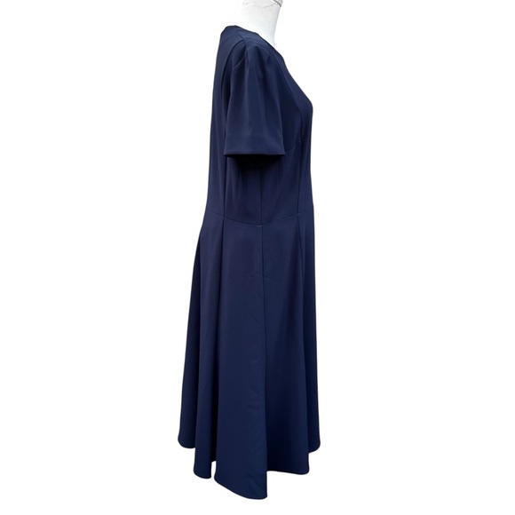 MM Lafleur - Inez Dress in Navy Blue - Size 16 - Picture 10 of 12